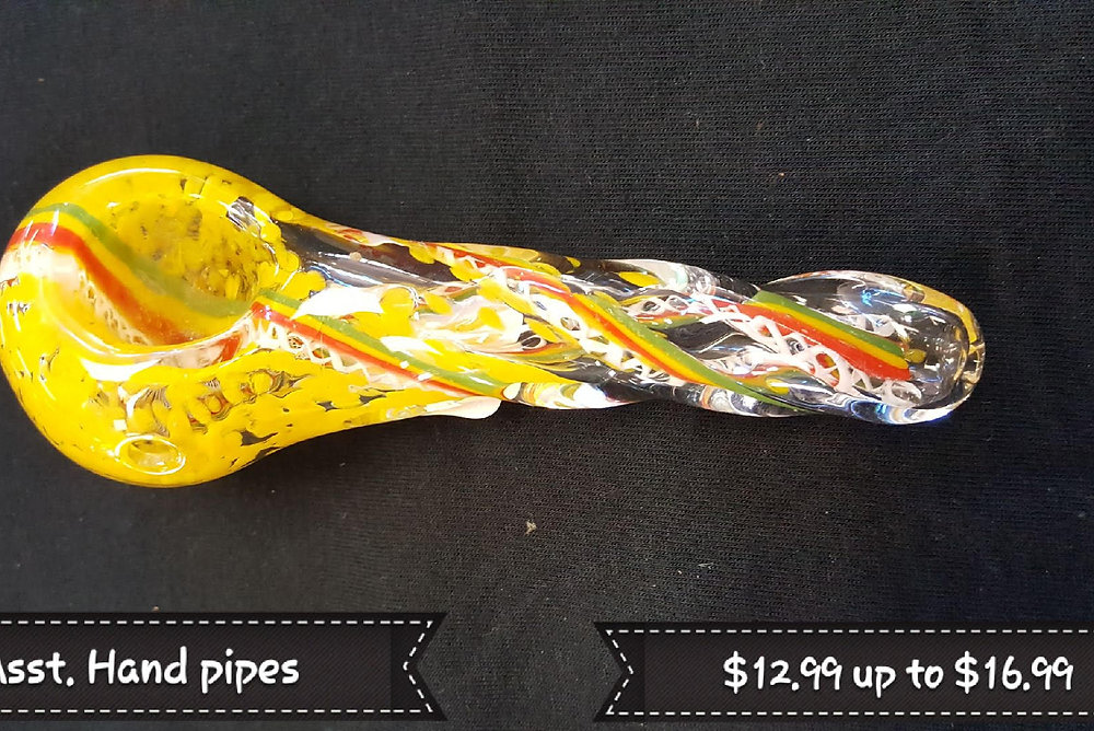 Glass hand pipe product